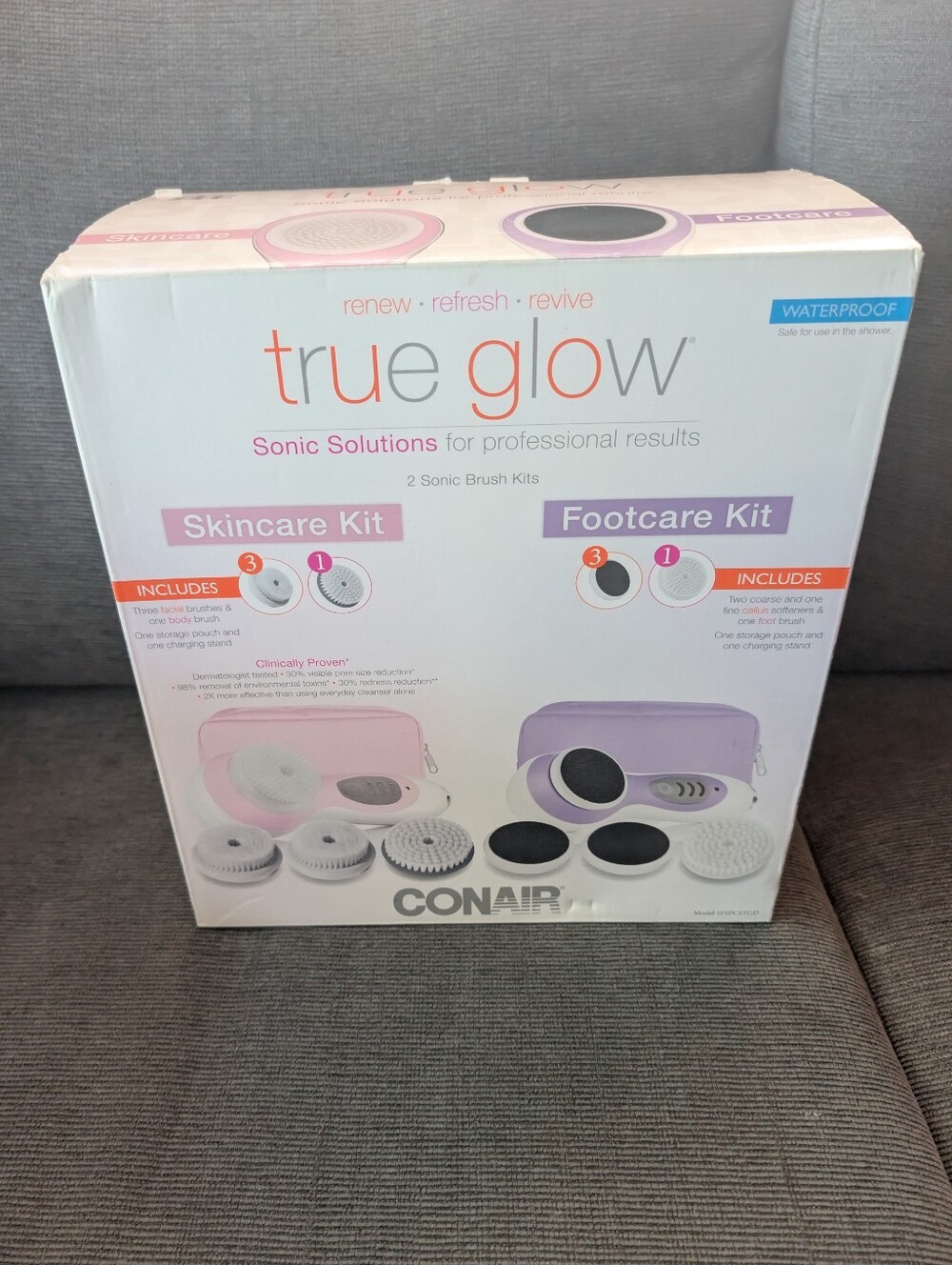 Conair True Glow Skincare And Footcare Kit